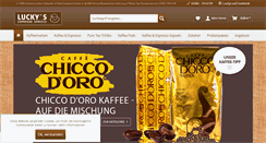 Desktop Screenshot of luckys-espresso-service.de