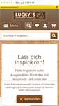 Mobile Screenshot of luckys-espresso-service.de